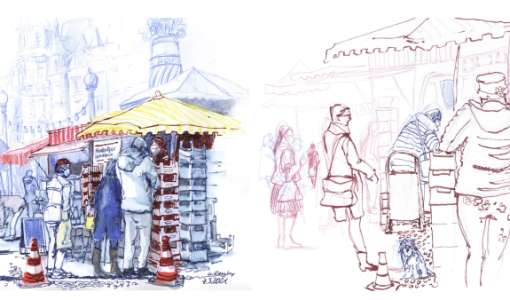 Urban Sketching – Menschen in der Stadt